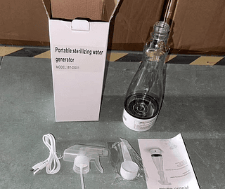 Máquina de fazer desinfetante