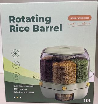 DISPENER PARA GRAOS E CEREAIS GIRATORIO